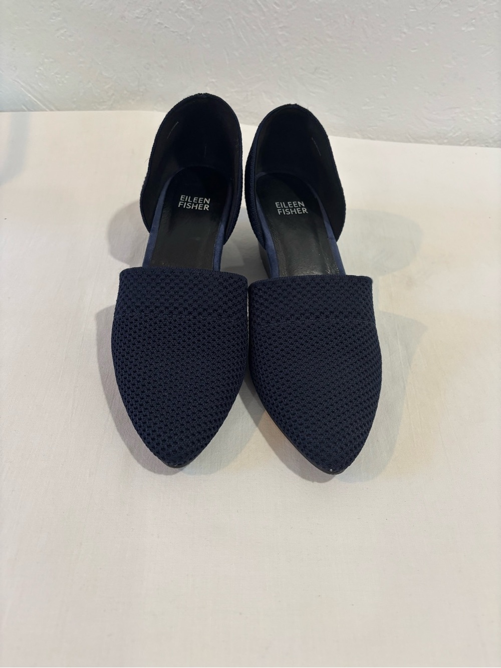 Eileen Fisher “Hallo” Knit D’Orsay Pumps - Picture 3 of 7